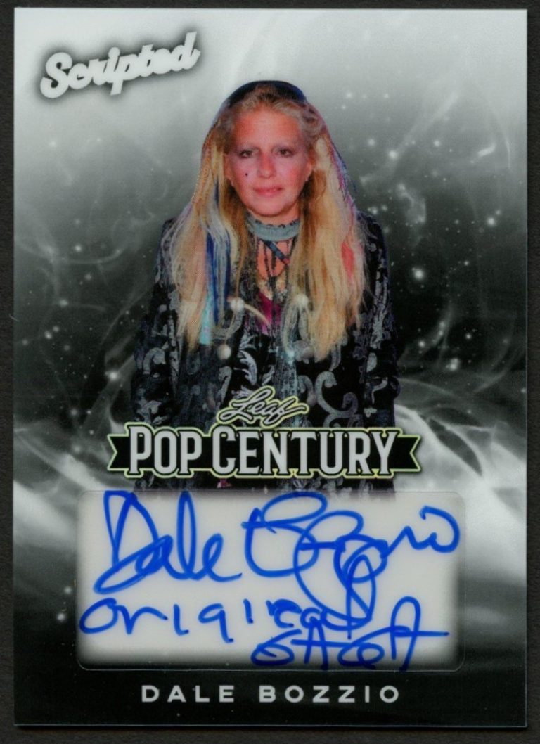 Dale Bozzio signed autograph auto 2026 Leaf Pop Century Scripted Card 1/1