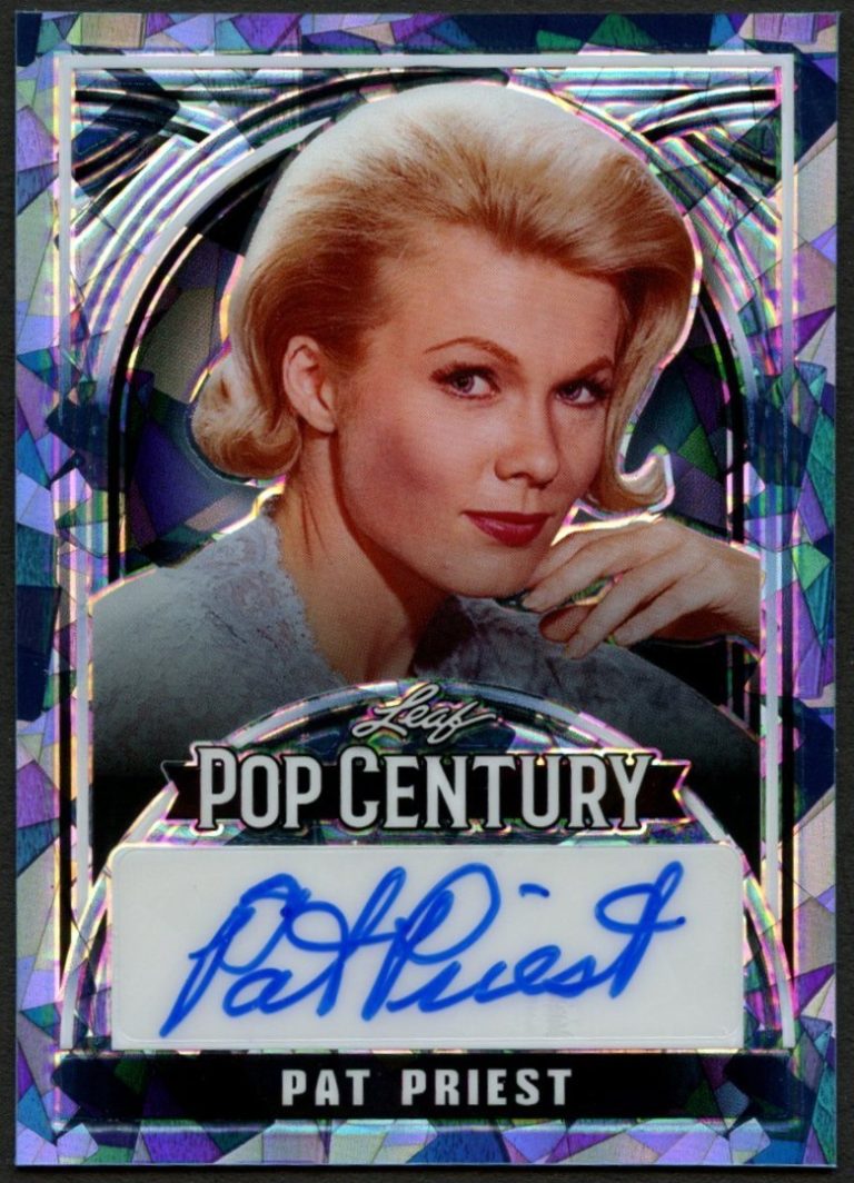 Pat Priest signed autograph auto 2024 Leaf Pop Century Card 2/10