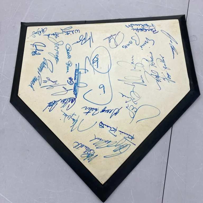 Nolan Ryan Roger Clemens Johnny Bench Mike Schmidt HOF Signed Home Plate JSA