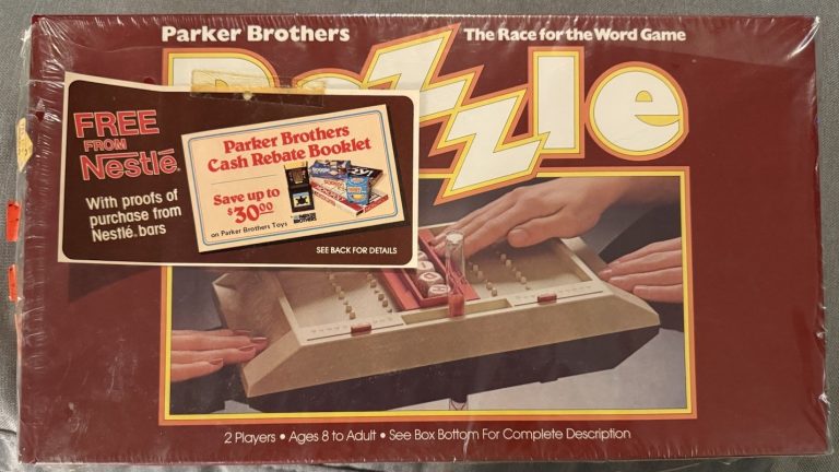 Vintage 1981 Razzle Race for the Word Game by Parker Brothers SEALED Board Game