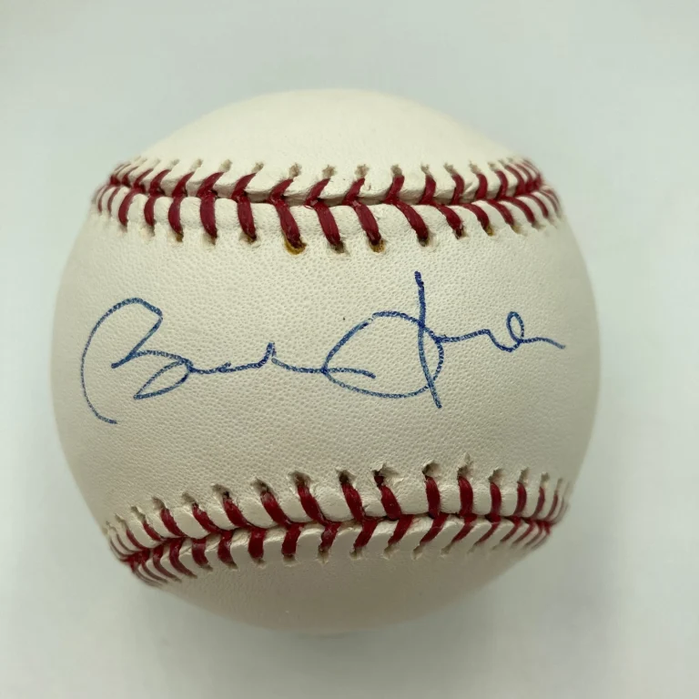 President Barack Obama Single Signed Baseball JSA COA Rare Ballpoint Signature
