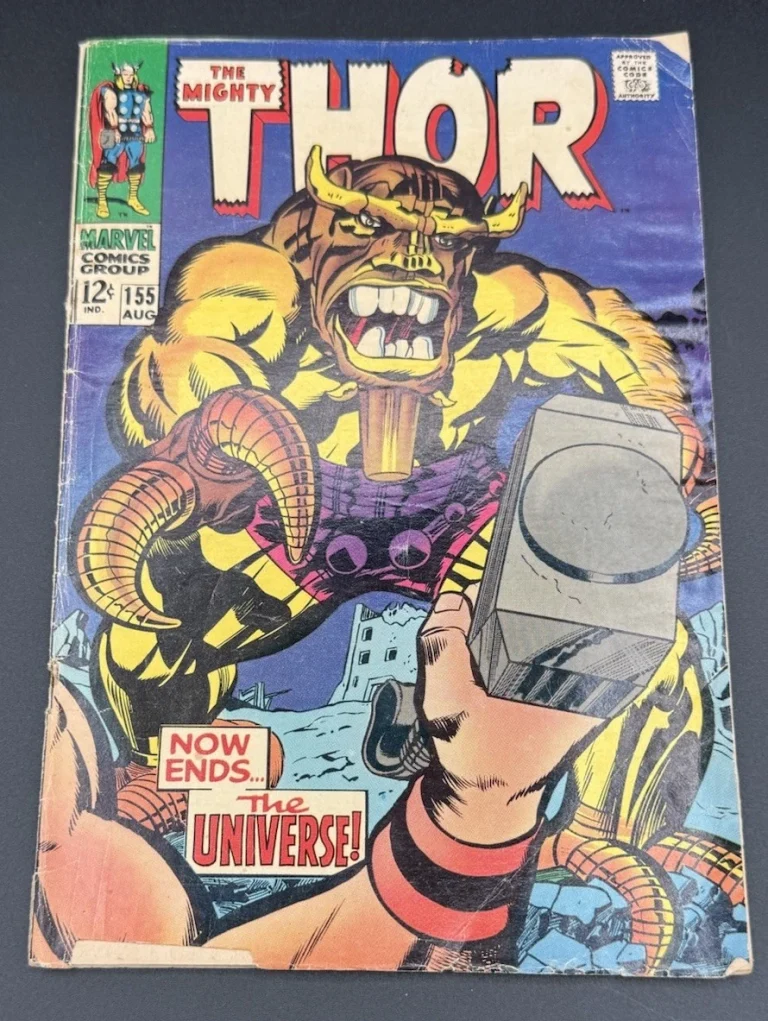 The Mighty Thor #155 Marvel Comics 1968 SILVER Age A15