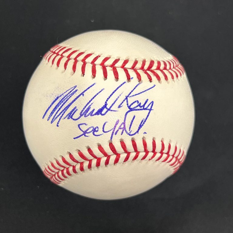 Michael Kay Signed MLB Baseball JSA New York Yankees