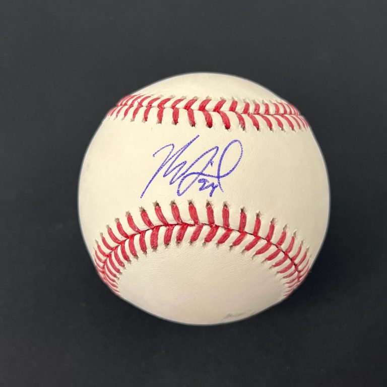 Max Fried Signed MLB Baseball JSA