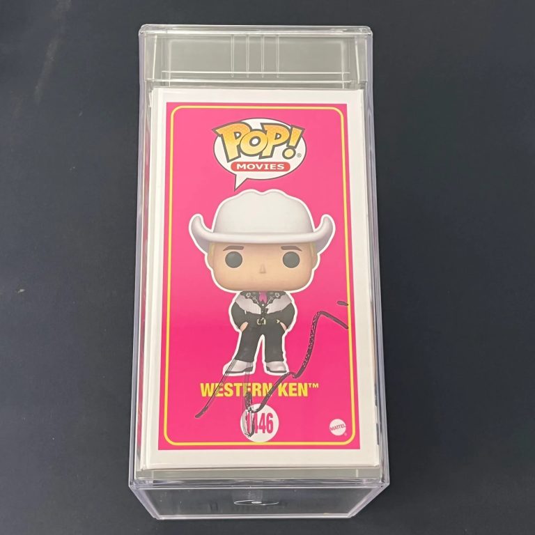 Ryan Gosling Signed Western Ken Funko Pop #1446 PSA Autographed