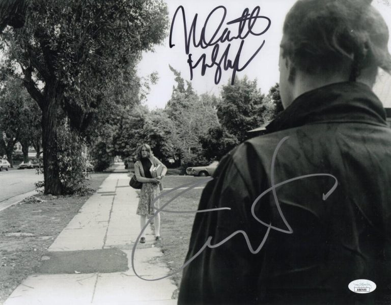 JAMIE LEE CURTIS & NICK CASTLE SIGNED AUTOGRAPH 11x14 PHOTO HALLOWEEN W/ JSA COA