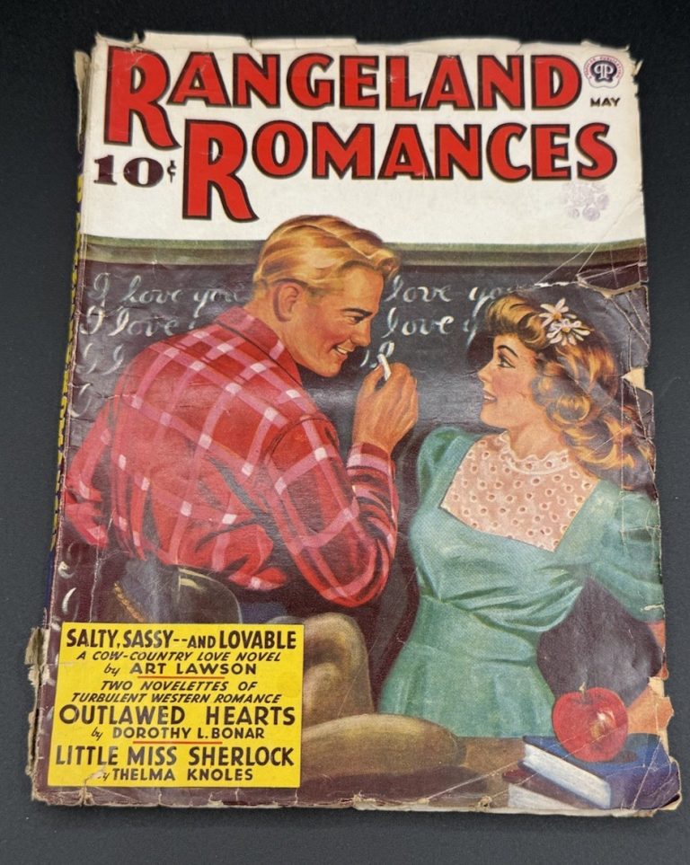 RANGELAND ROMANCES MAY 1947 PULP MAGAZINE POPULAR PUBLICATIONS