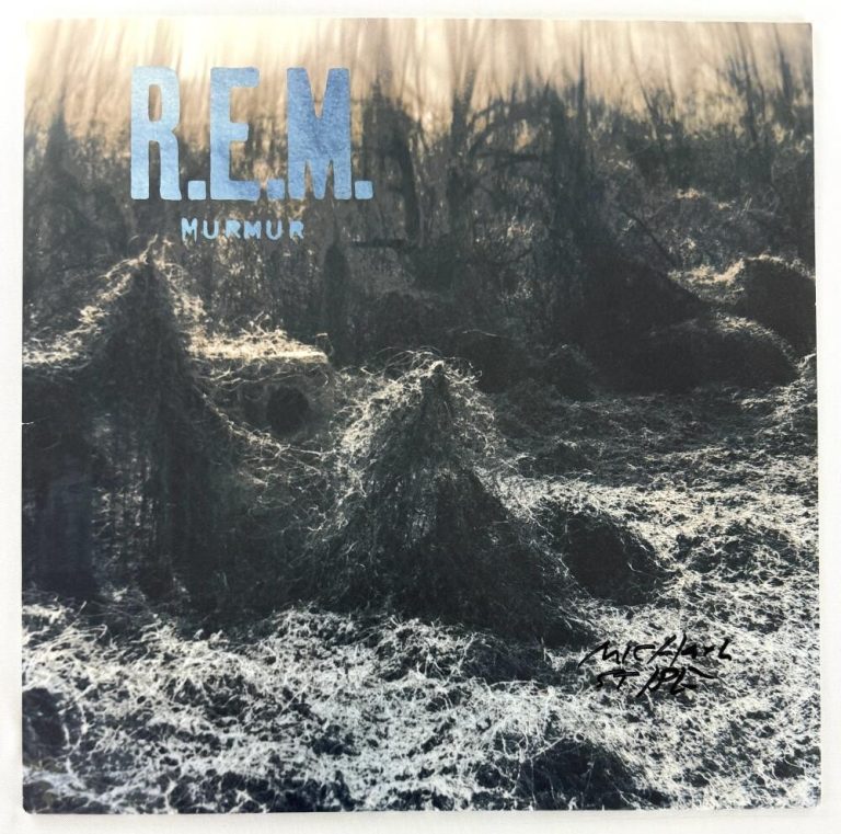 Michael Stipe REM R.E.M. Signed Autograph Murmur Album Vinyl Record  Beckett COA