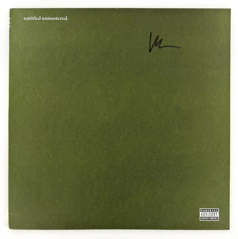 Kendrick Lamar Signed Autograph Untitled Unmastered Album Vinyl Record w/ PSA