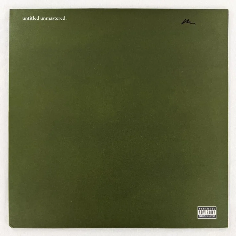 Kendrick Lamar Signed Autograph Untitled Unmastered Album Record LP PSA COA
