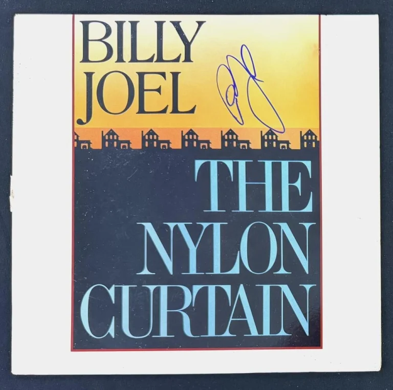 Billy Joel Signed Autograph The Nylon Curtain Album Vinyl Record w/ JSA COA
