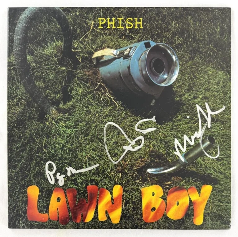 Trey Anastasio Page & Mike Signed Autograph Phish Lawn Boy Album Vinyl Record LP