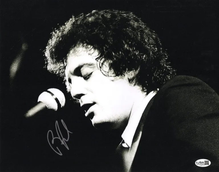 Billy Joel Signed Autograph 11x14 Photo - The Stranger Piano Man w/ JSA COA