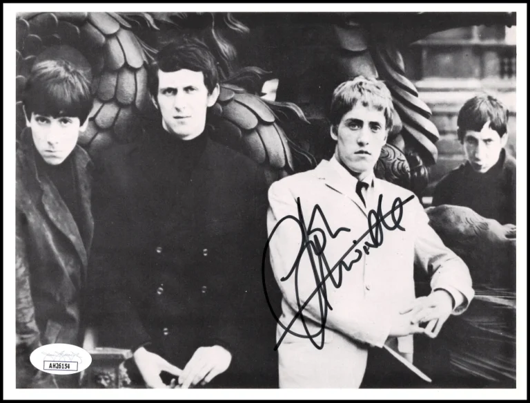 John Entwistle The Who Signed Autograph 6x8 Photo Photograph - w/ JSA COA