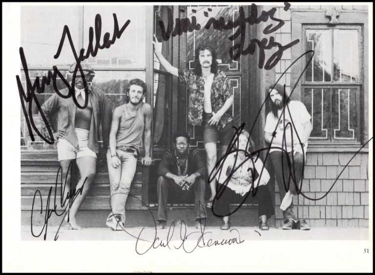 Bruce Springsteen Clarence Clemons + Signed Autograph 6x8 Magazine Photo JSA COA