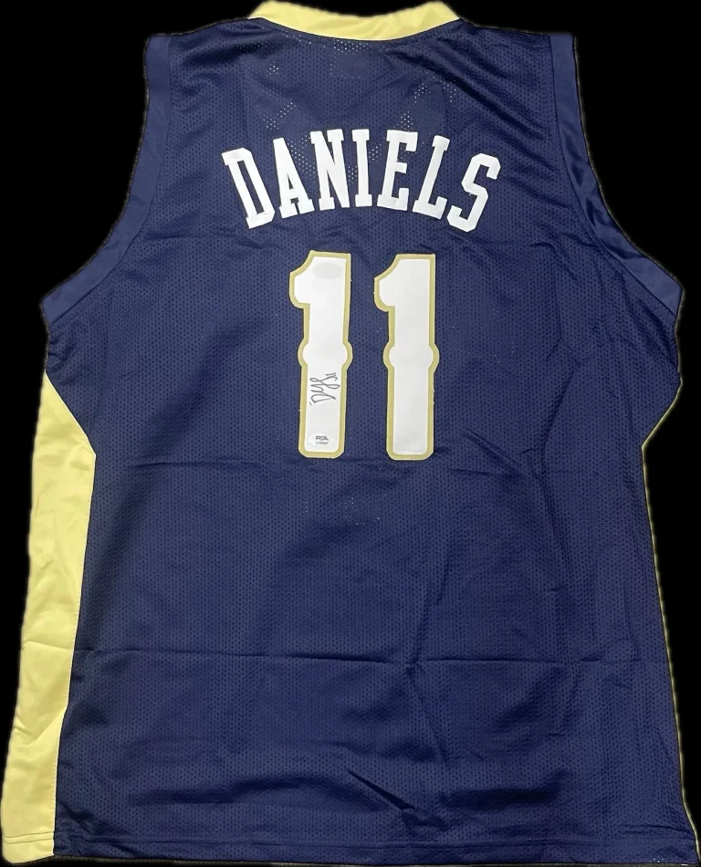 Dyson Daniels Signed Jersey PSA New Orleans Pelicans Autographed