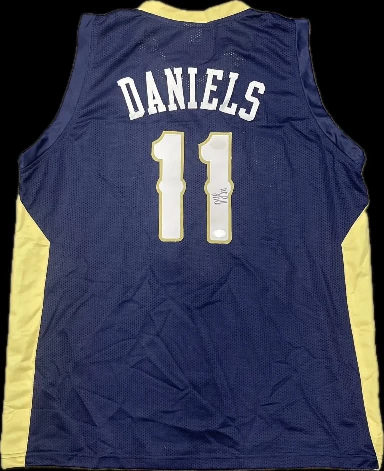 Dyson Daniels Signed Jersey PSA New Orleans Pelicans Autographed