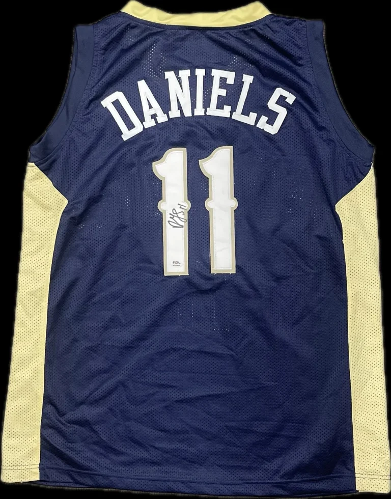 Dyson Daniels Signed Jersey PSA New Orleans Pelicans Autographed