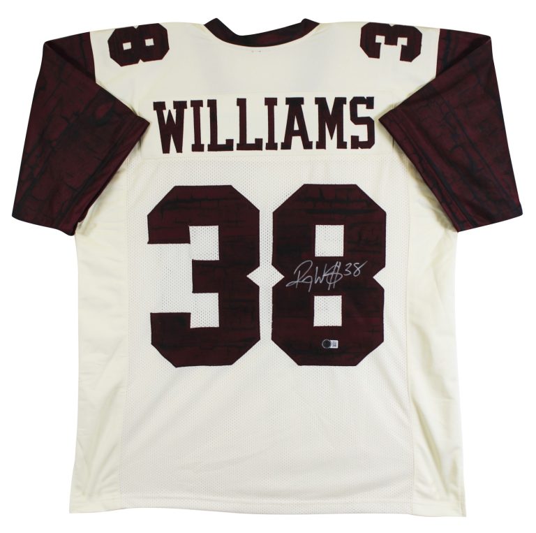 Oklahoma Roy Williams Signed White Bring The Wood Pro Style Jersey BAS Witnessed