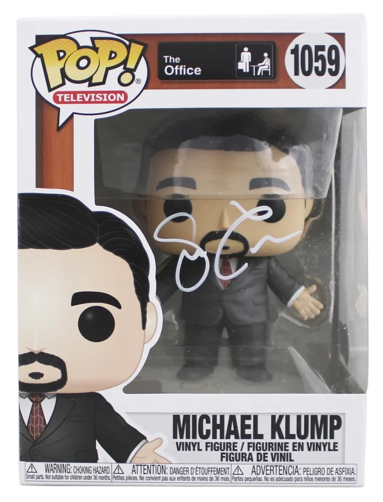 Steve Carell The Office Authentic Signed #1059 Funko Pop Figure BAS #BK12062