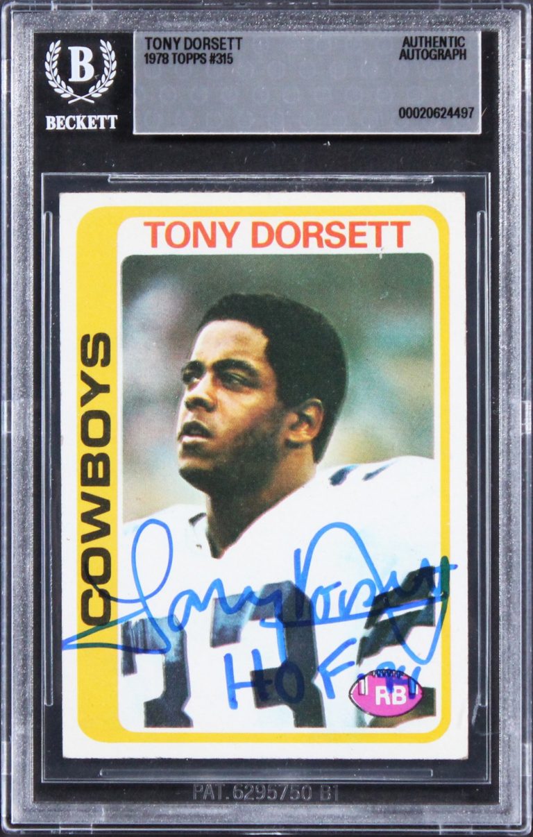 Cowboys Tony Dorsett 