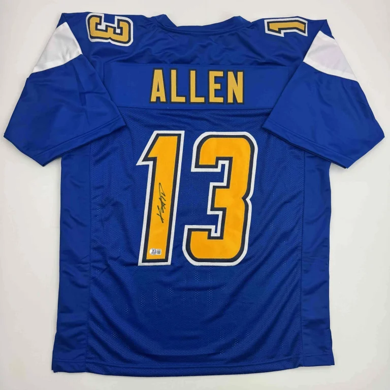 Autographed/Signed Keenan Allen Los Angeles LA Color Rush Jersey Jersey JSA COA
