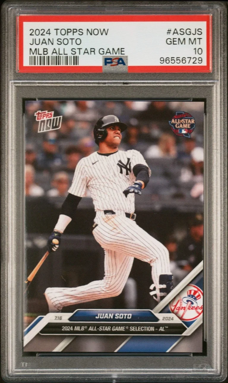 Graded 2024 Topps Now Juan Soto #ASGJS MLB All Star Game Baseball Card PSA 10