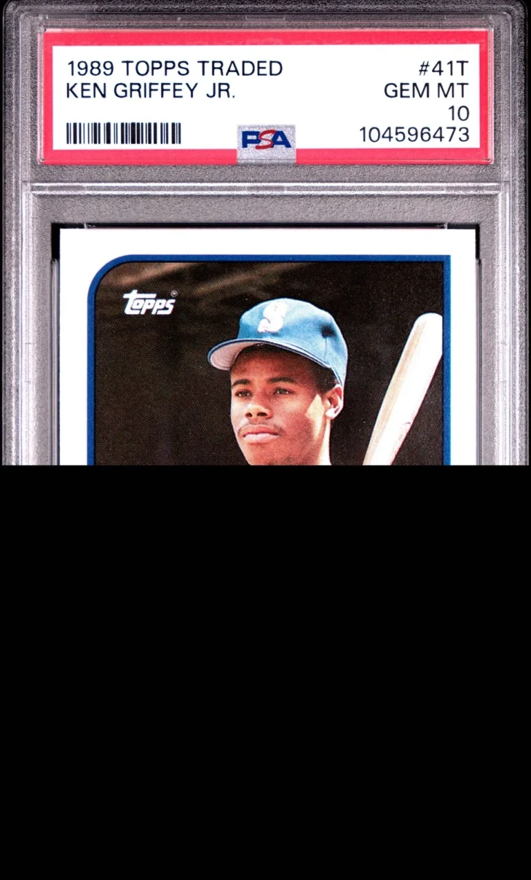 Graded 1989 Topps Traded Ken Griffey Jr. #41T Rookie RC Baseball Card PSA 10