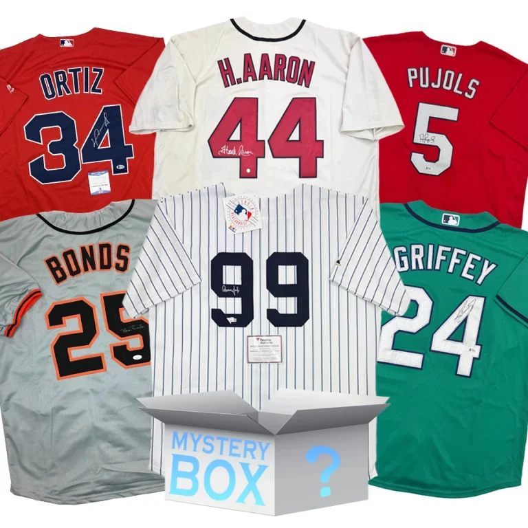 Random Autographed/Signed Baseball Jersey Mystery Box with PSA JSA or BAS COA