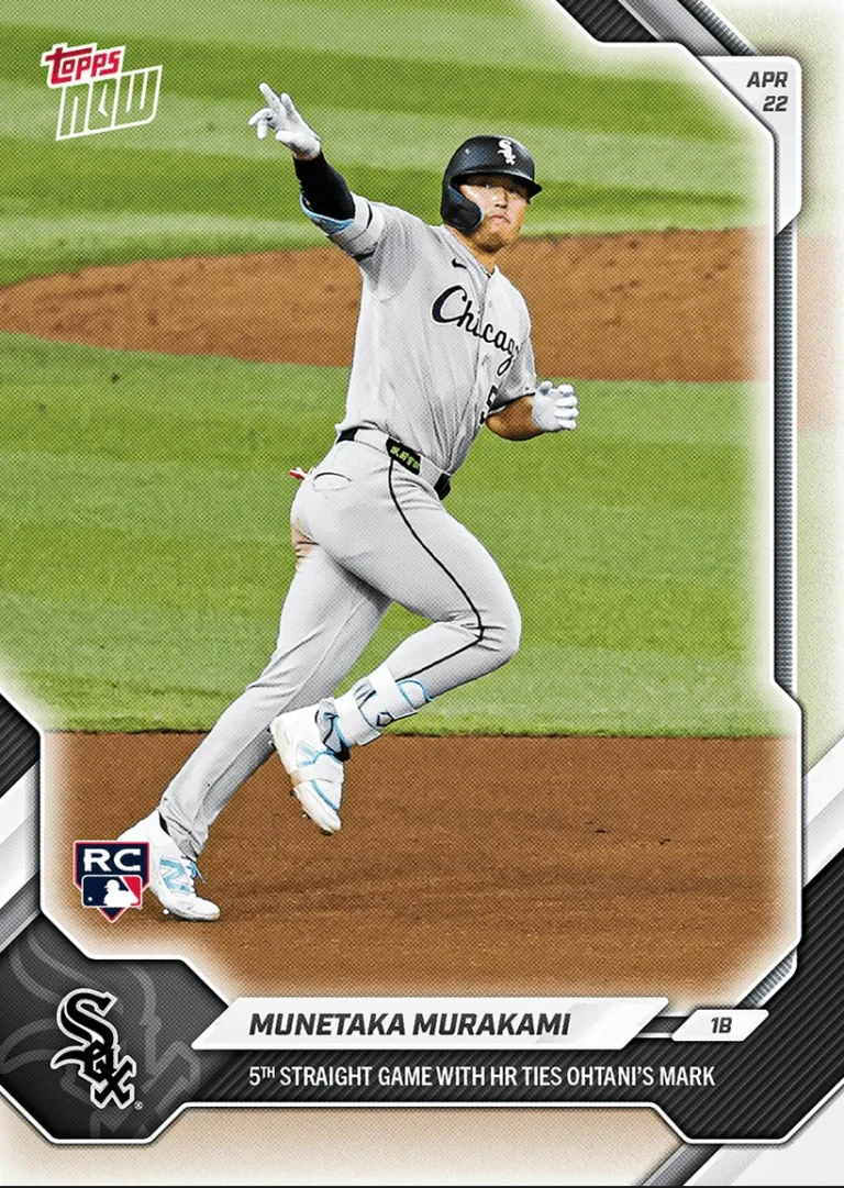 2026 Topps Now Munetaka Murakami #110 Chicago White Sox Rookie Baseball Card