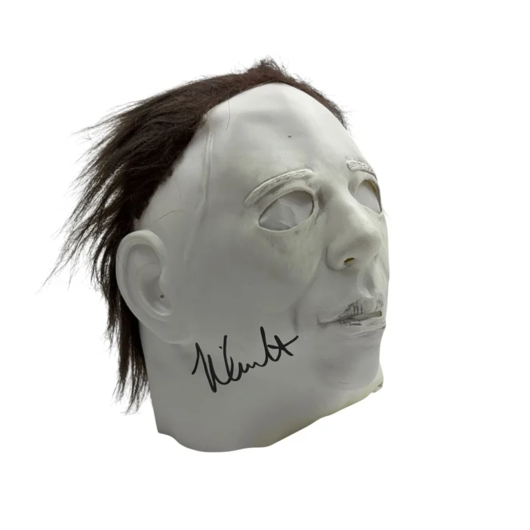 Autographed/Signed Nick Castle Michael Myers Halloween The Shape Mask JSA COA