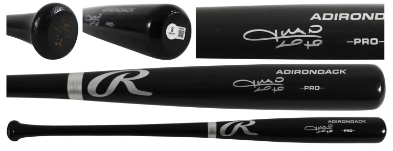 Mets Juan Soto Authentic Signed Black Rawlings Adirondack Baseball Bat BAS