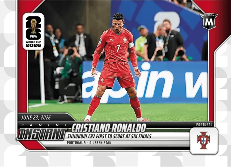 2026 Panini Instant WC Cristiano Ronaldo #99 Portugal Soccer Card