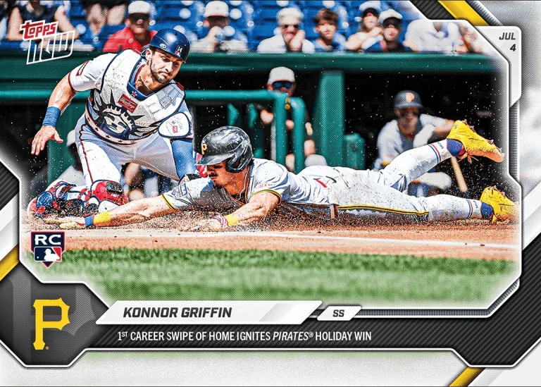 2026 Topps Now Konnor Griffin #414 Pittsburgh Pirates Rookie Baseball Card