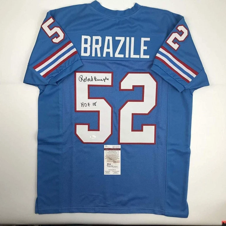 Autographed/Signed ROBERT BRAZILE 