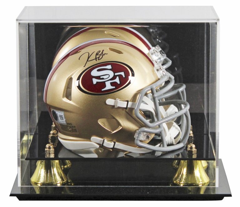 49ers Kaelon Black Authentic Signed Speed Mini Helmet W/ Case BAS Witnessed