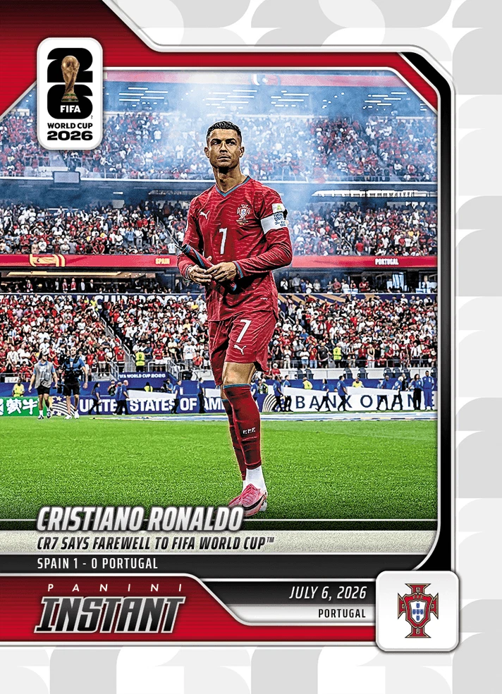 2026 Panini Instant WC Cristiano Ronaldo #214 Portugal Soccer Card