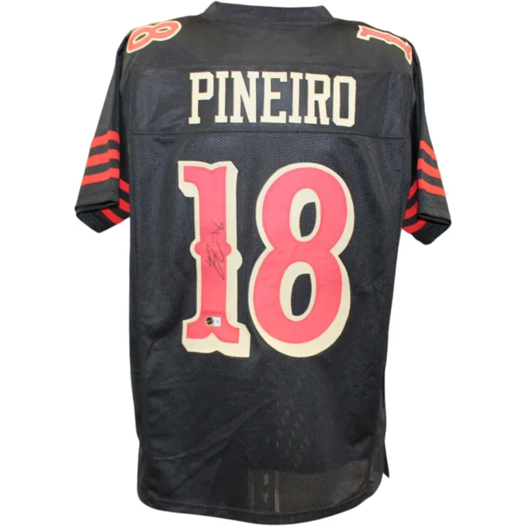 Eddie Pineiro Signed Pro Style Sz XL Rivalries Jersey Beckett Witness 57279