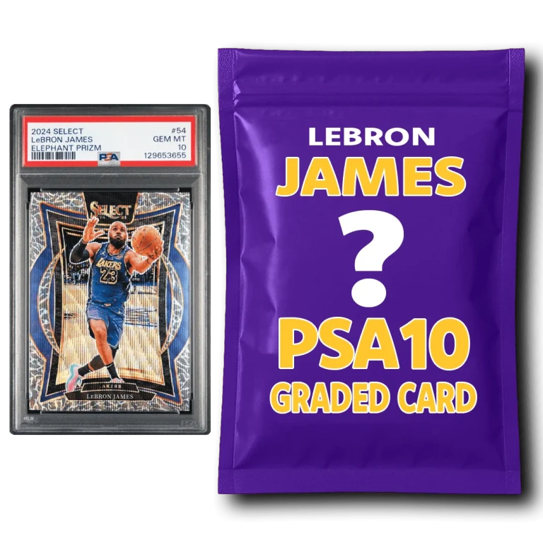 LeBron James PSA 10 Graded Basketball Card Mystery Box