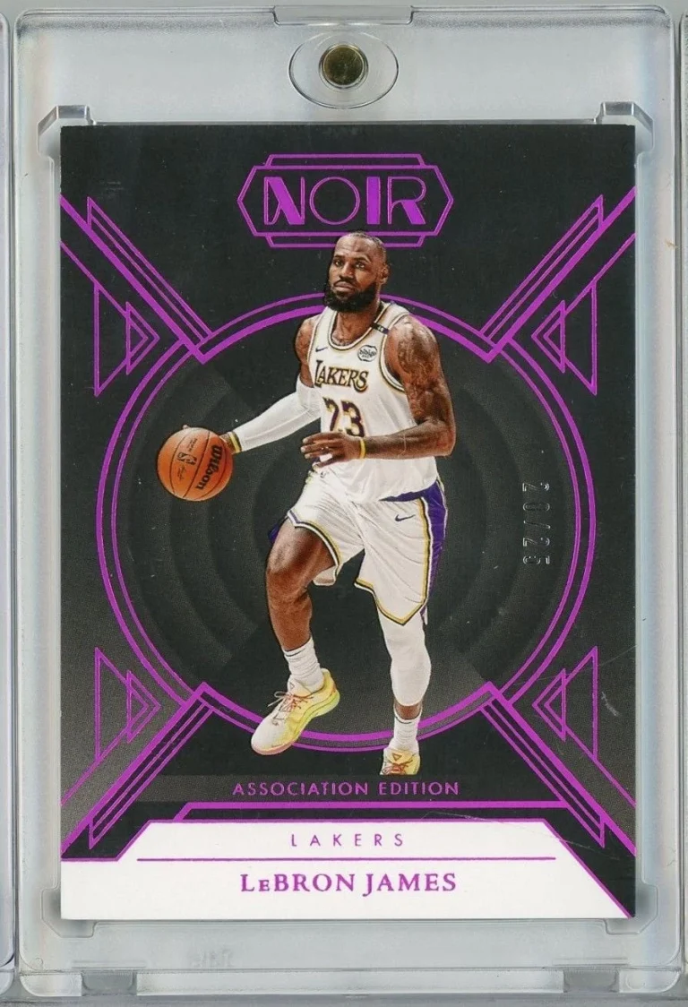 2024 Panini Noir LeBron James #2 Association Edition /25 Basketball Card