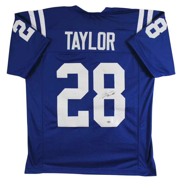 Jonathan Taylor Authentic Signed Blue Pro Style Jersey PSA/DNA #AP93925