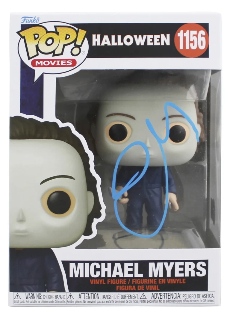 Jamie Lee Curtis Halloween Authentic Signed #1156 Funko Pop Figure BAS #BT65509