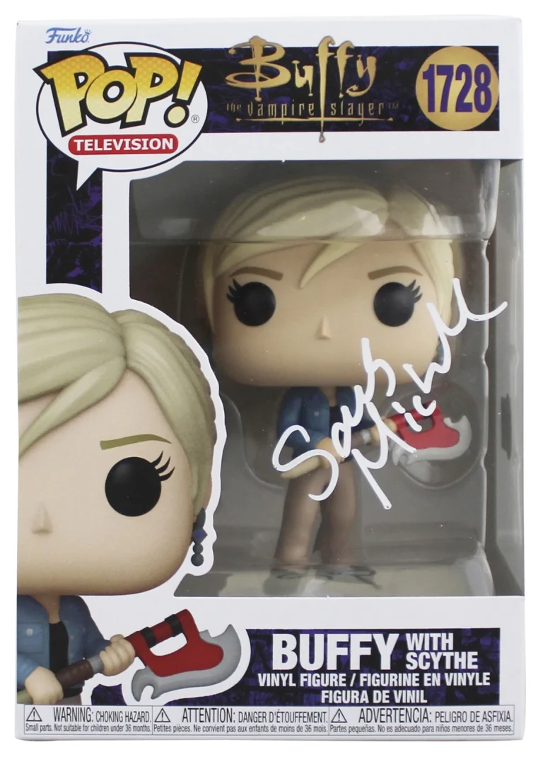 Sarah Michelle Gellar Buffy Authentic Signed #1728 Funko Pop Figure BAS #BR79872
