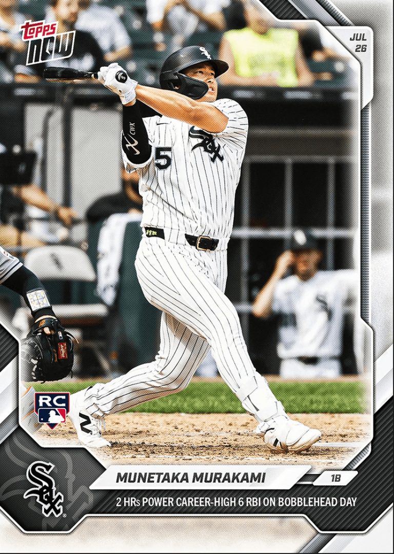 2026 Topps Now Munetaka Murakami #492 Chicago White Sox RC Baseball Card