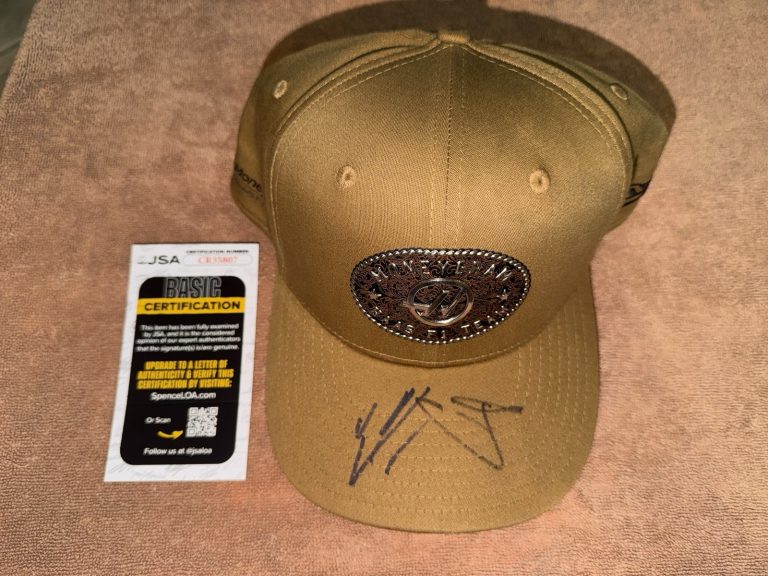Oliver Ollie Bearman & Esteban Ocon Signed Official Haas Racing Hat JSA Auth