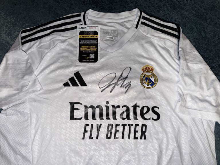 Pepe Signed Real Madrid Jersey Superstar World Cup Portugal Legend JSA Auth #2