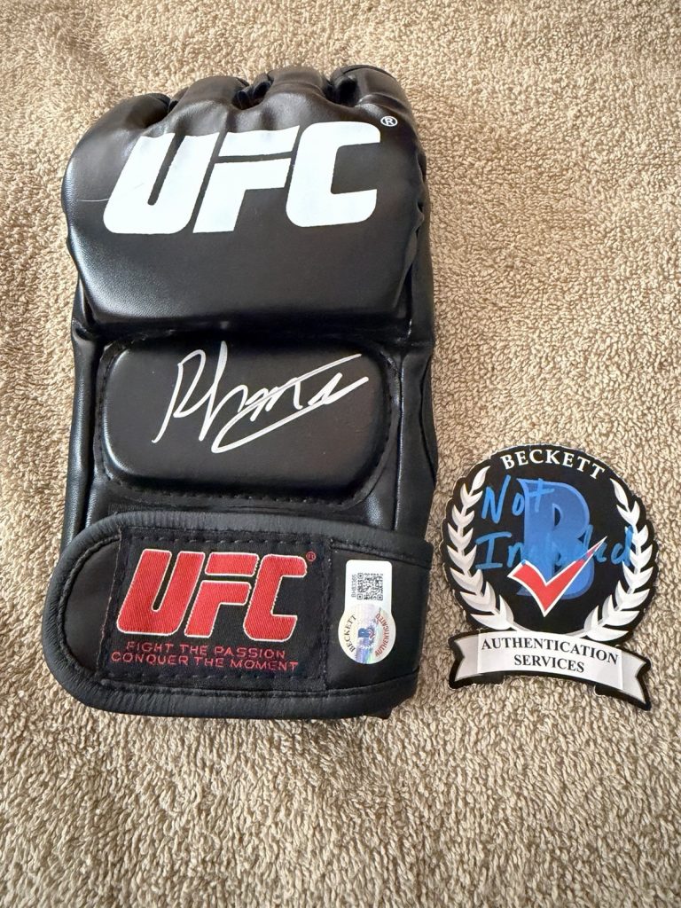 Shavkat Rakhmonov Signed UFC Glove UFC Superstar Legend Beckett #3