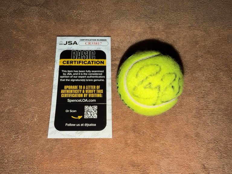 Rafael Nadal & Roger Federer Signed Official French Open Tennis Ball Garros JSA