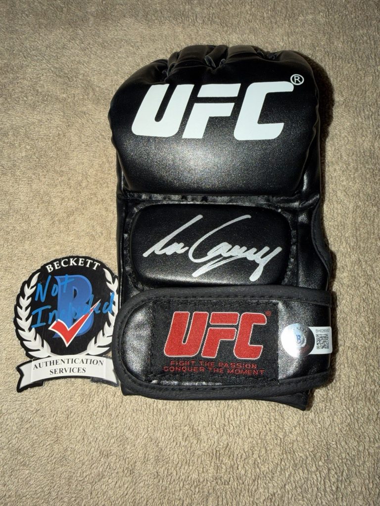 Ian Machado Garry Signed UFC Glove UFC Superstar Legend Ireland Beckett