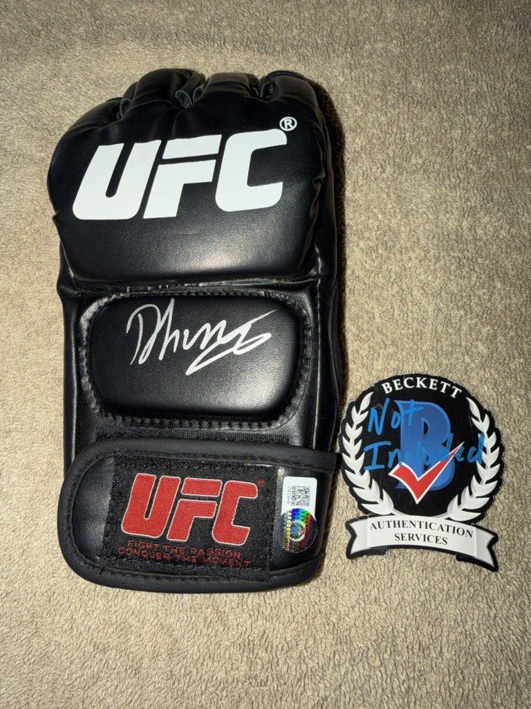 Shavkat Rakhmonov Signed UFC Glove UFC Superstar Legend Beckett